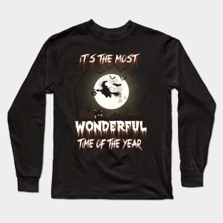 It's The most Wonderful Time Of The Year halloween Long Sleeve T-Shirt